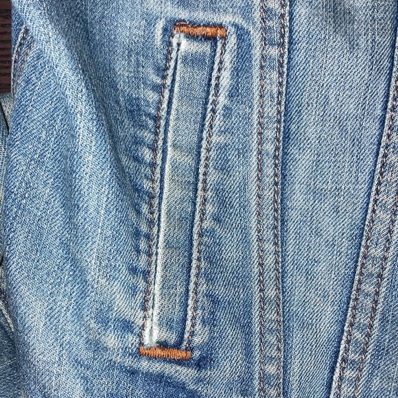 Old Navy Petite Large Jean Jacket - Picture 8 of 12